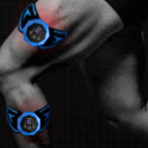 man using Vital Flex Core on leg